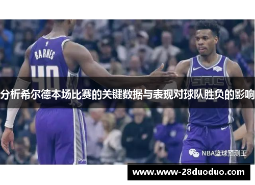 分析希尔德本场比赛的关键数据与表现对球队胜负的影响