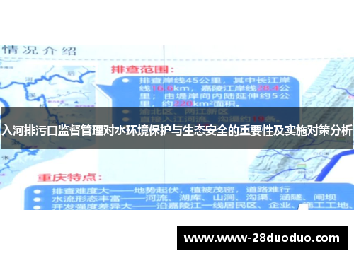入河排污口监督管理对水环境保护与生态安全的重要性及实施对策分析