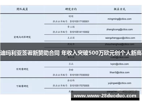 迪玛利亚签署新赞助合同 年收入突破500万欧元创个人新高